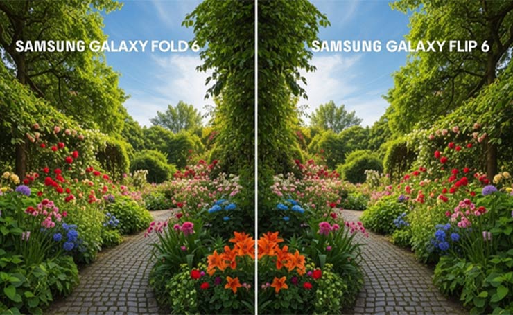 Fold 6 vs Flip 6 Camera Comparison